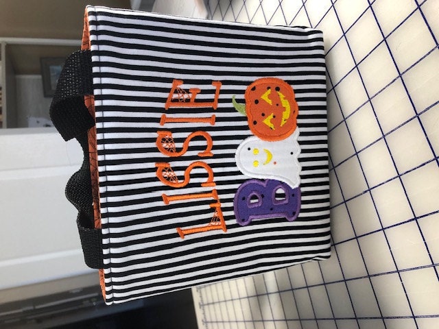 Customer photo for Scary - Halloween embroidery font