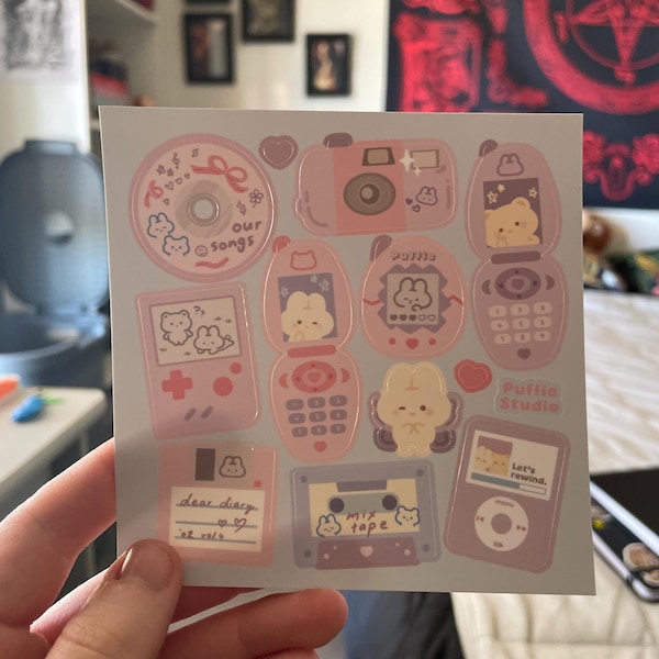 Condiments Sticker Sheet - Etsy
