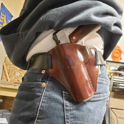 Smith Wesson Bodyguard 380 Leather Holster PATTERN Avenger Style OWB - Etsy