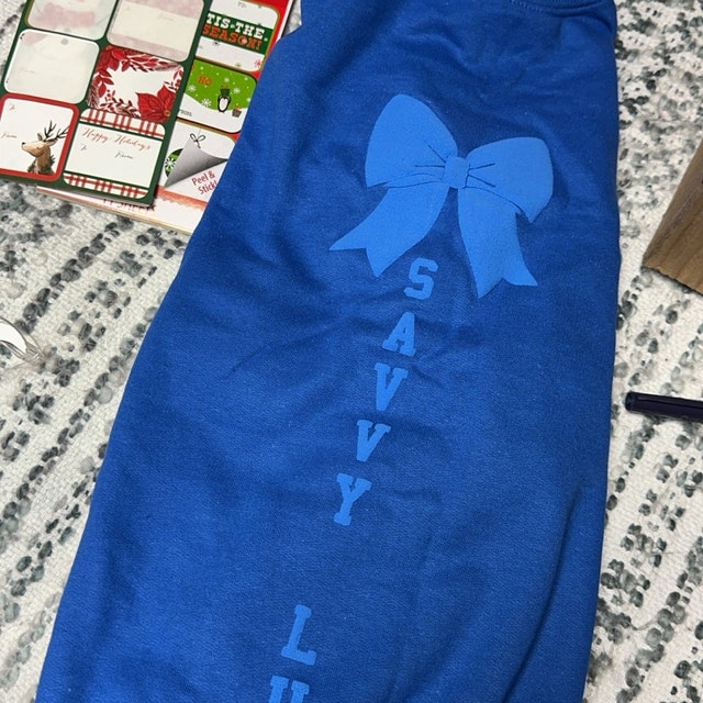 Customized Cheerleader Sweatshirt, Personalized Cheerleader