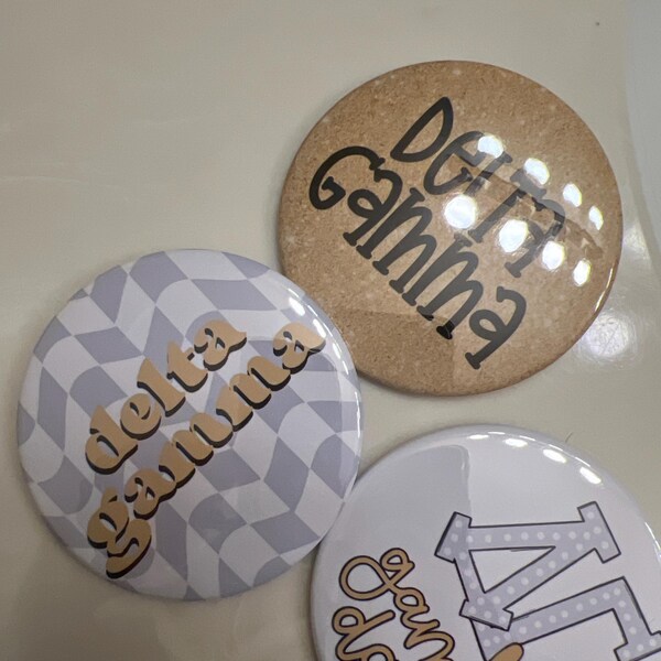 Purple & Gold Game Day Tailgate Buttons | Game Day Pins | College ...