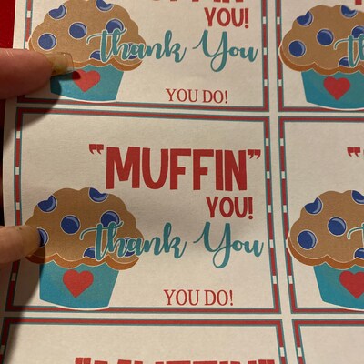 Thank You Mint Printable - Etsy