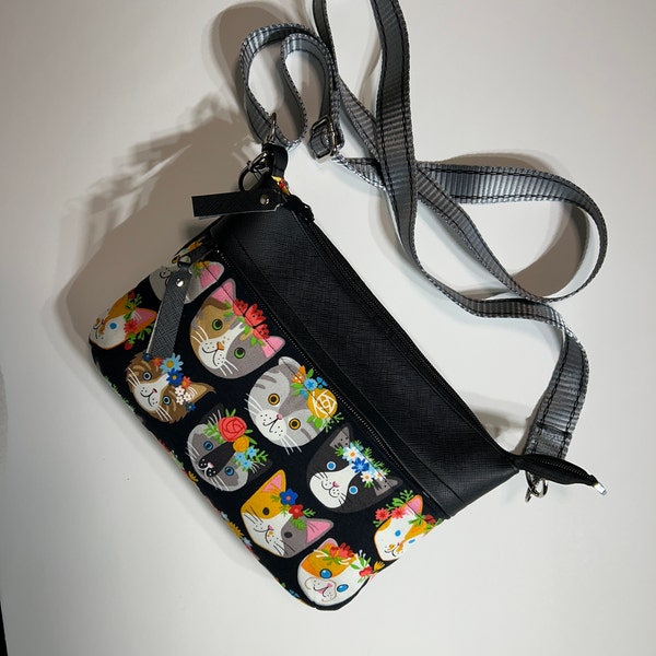 Starburn Crossbody Bag Sewing Pattern With Integrated Wallet (PDF ...