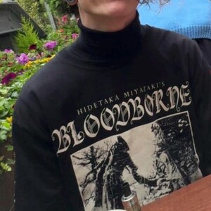 宮崎英高のブラッドボーン・ソウルズボーン長袖シャツ - Etsy 日本