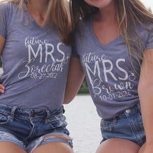 Mr and Mrs Just Married Custom Couple Shirt Set Established | Etsy