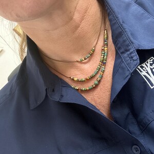 Layering Necklace,boho Necklace,indie Jewelry,triple Layer