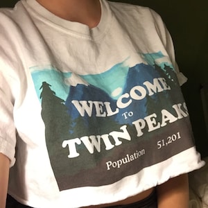 welcome to twin peaks t shirt