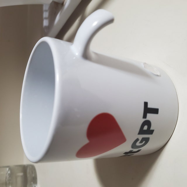 I LOVE ME Ceramic Mug – Funny Heart Print, Novelty Gift, 10oz, UK Seller