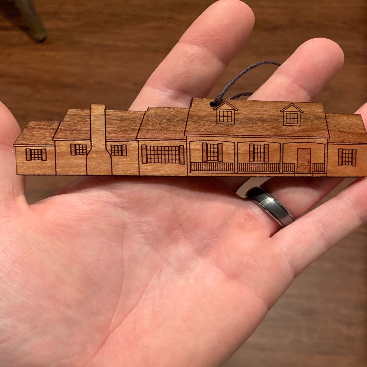 Custom House Ornament - New Home Ornament - First Home Ornament