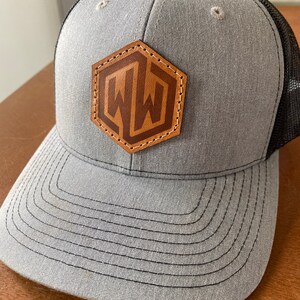 Leather Grey Patch Engraved Trucker Hat One Legging it Around got meshulem? Leather Grey Patch Engraved Trucker Hat One Legging it Around got meshulem?