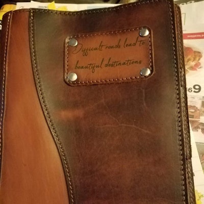 Hobonichi Weeks Cover Leather Cover for Bible, Personalized Notebook ...