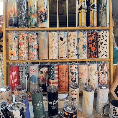 20 Ounce 3-shelf Tumbler Display - Etsy