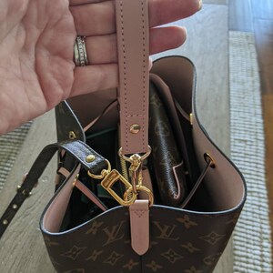 Top Handle for LV Neo Noe Bucket Bag More Choose Leather Color 3