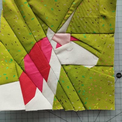 Unicorn Paper Piecing Pattern in PDF - Etsy