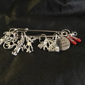 WiccaPagan Theme Stitch Marker Set or Key Ring