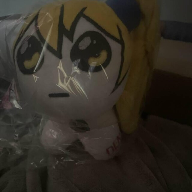 YIPPEEE秋田ねる。 亞北ネル。うーん。ぬいぐるみ。サイズ 9 インチ