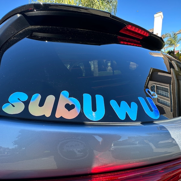 SUBUWU JDM Kawaii Car Decal Vinyl Sticker - Etsy