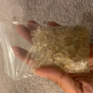 Bulk Tumbled Clear Quartz Crystal Chips - Natural Gemstone Beads For Crafts