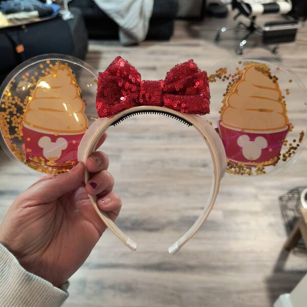 Core Memory Disney Ears Inside Out Minnie Ears Clearly Magic Clear Ears ...