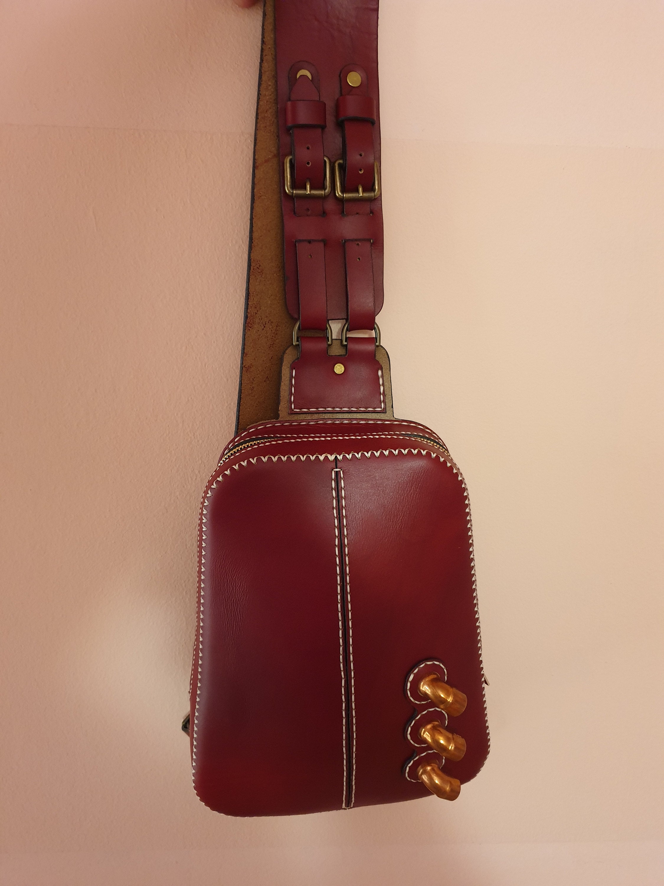 Sling Bag Pattern Leather DIY Pdf Download Leather Pattern