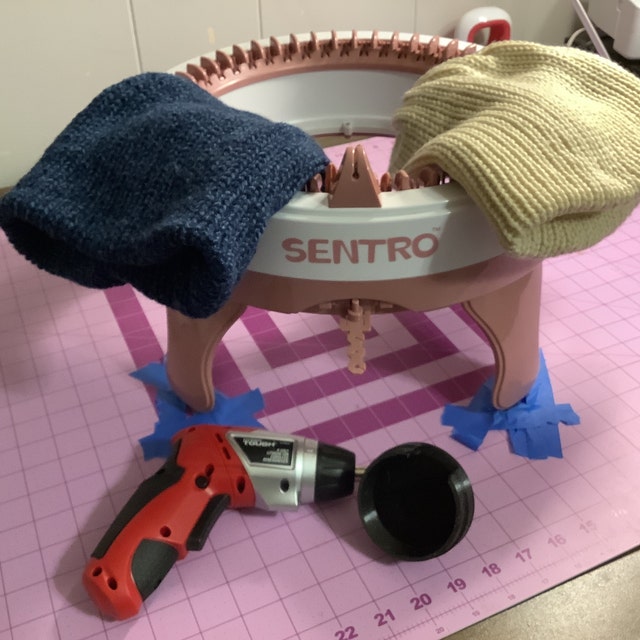 Sentro Original Heavy Duty Power Adapter for Knitting Machine. the Original  Crank Adapter & Power Screwdriver Attachment for Knitting 