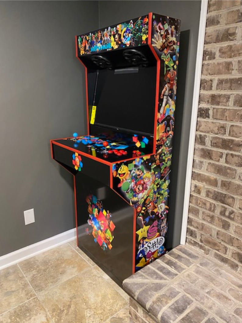 Arcade setup shared by Kim Lawson