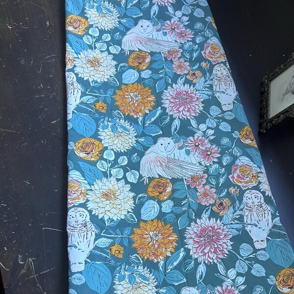 Women's A-Line Skirt with Chinese Ink Print