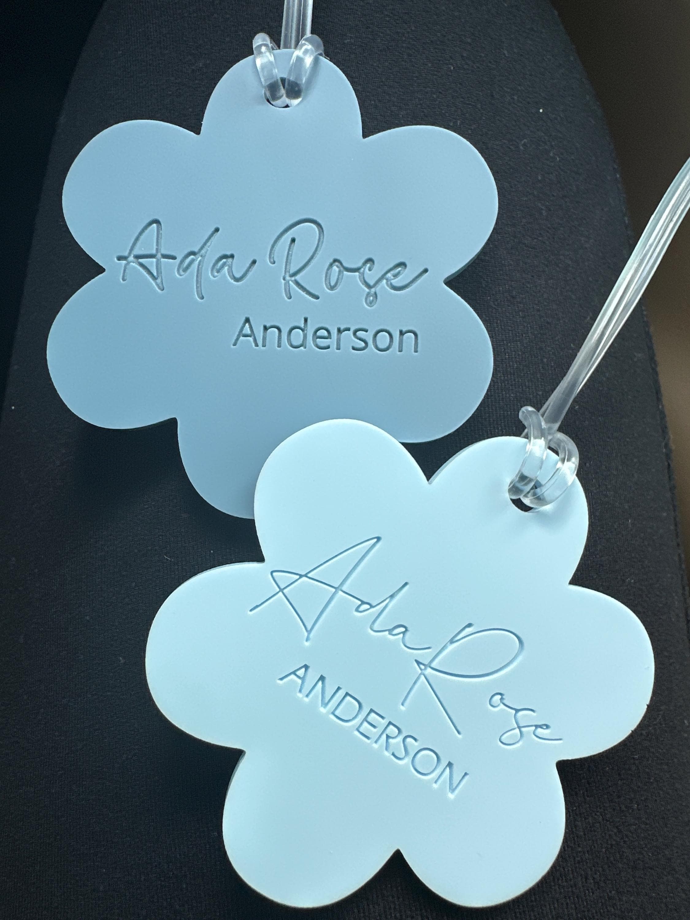 PersonalizedDaisy Backpack Tags, Luggage Tag, Bag Tags, Name Tag for Backpacks, Personalized ID Tag, Custom Luggage Tag, Travel Accessories