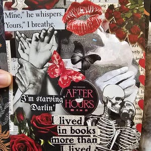 Dark Romance Inspired Kindle Insert | Kindle Printable | Clear Case ...