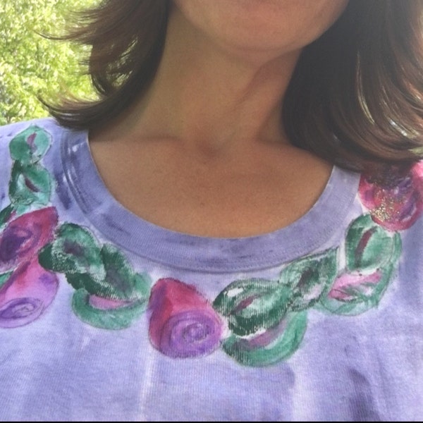 Hand Painted Kimono Asymmetric Kimono Jacket Rayon Ruana Hawaii Kauai ...