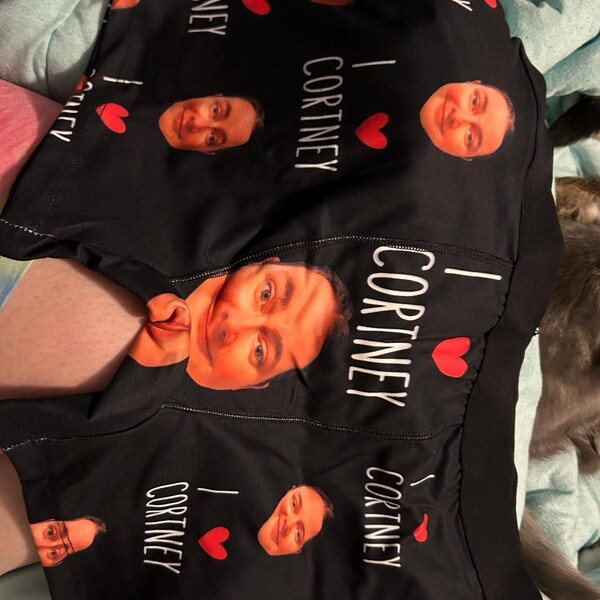 Custom Personalized Men's Boxer Briefs - Valentines Gift Idea For Men, Boyfriend, Husband - Tonight/ Not Tonight main image 1