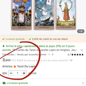 amandine hat ein Foto des gekauften Artikels hinzugefügt