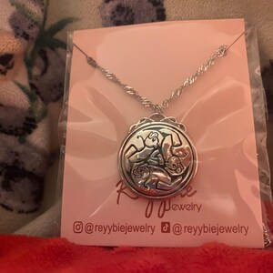 Merida Inspired -princess Jewelry, Celtic Three Bears Necklace