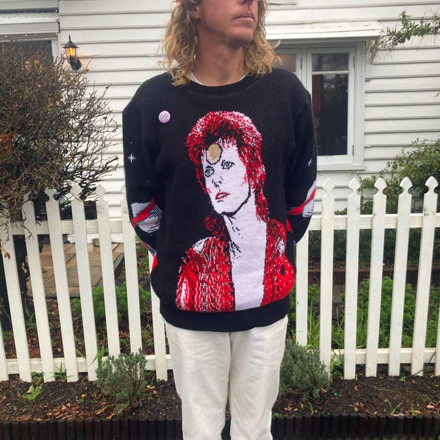 malamute ODAKAH 2018aw ニット David Bowie David Bowie Dressed by Kansai Yamamoto / Pen ペン