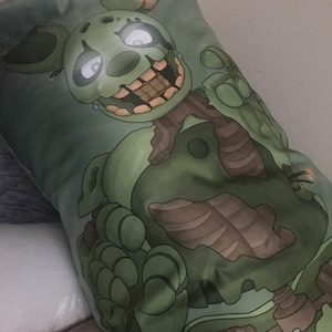 Dakimakura springtrap (fnaf) Anime Double sided Print Life-size Body Pillow  Cover