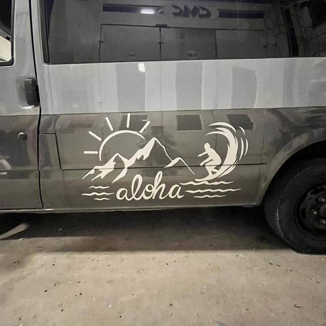 Adesivo da surf, adesivi per camper di grandi dimensioni Adesivo da surf, adesivi per camper di grandi dimensioni