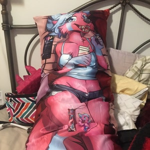 Pink Guy Mini Dakimakura Body Pillow Pink Guy Mini Dakimakura Body Pillow