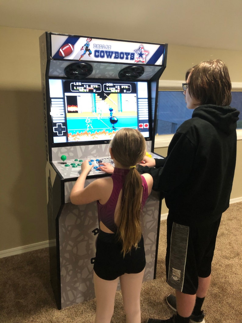 Arcade setup shared by Troy Walker