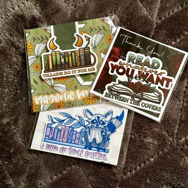 Fairytale Bookshelf Die Cut Kindle Sticker Insert, Kindle Decor And