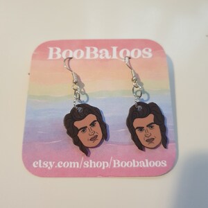 Stunning In Organza Gift Bag,,,, Lovely Pair Of Elvis Presley Dangle Earrings Stunning In Organza Gift Bag,,,, Lovely Pair Of Elvis Presley Dangle Earrings