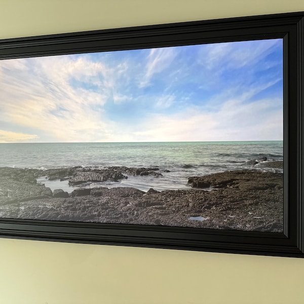 Frame Tv Bezel, Custom Brand Tv Frame, Wooden Tv Frame，frame TV Frames ...