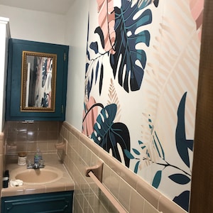 Rusty Metal Wallpaper Rough Stone Look Removable Wall Mural - Etsy