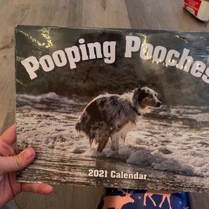 2022 Pooping Pooches Dog Calendar White Elephant Gag Gift | Etsy