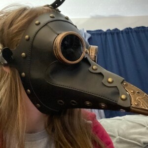 Steampunk Plague Doctor Mask and Hat Halloween Costume Bird - Etsy