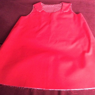 Baby and Girls Reversible Jumper Dress Pdf Sewing Pattern. Petal ...
