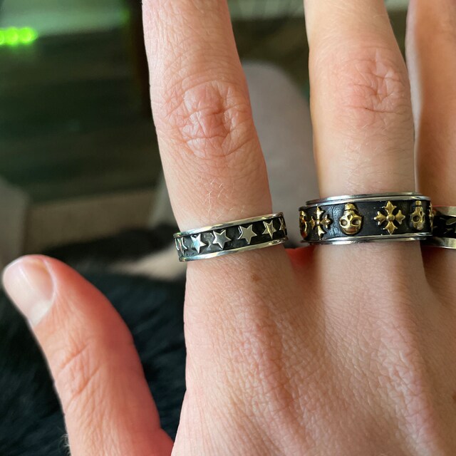 Star Sterling Silver Ring Handmade Solid Medieval 925 Unique