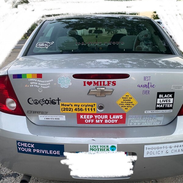 3 Pcs No One Is Illegal On Stolen Land Sticker MMIW...