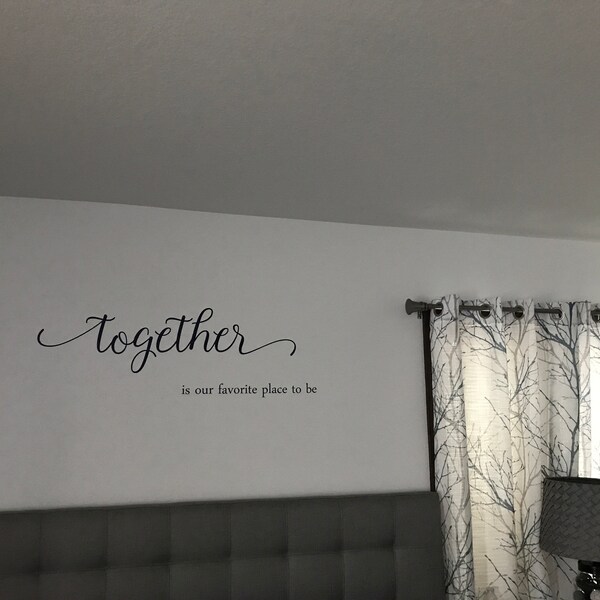 Home Wall Decor Ideas | Together Family Love | Family Name Sign