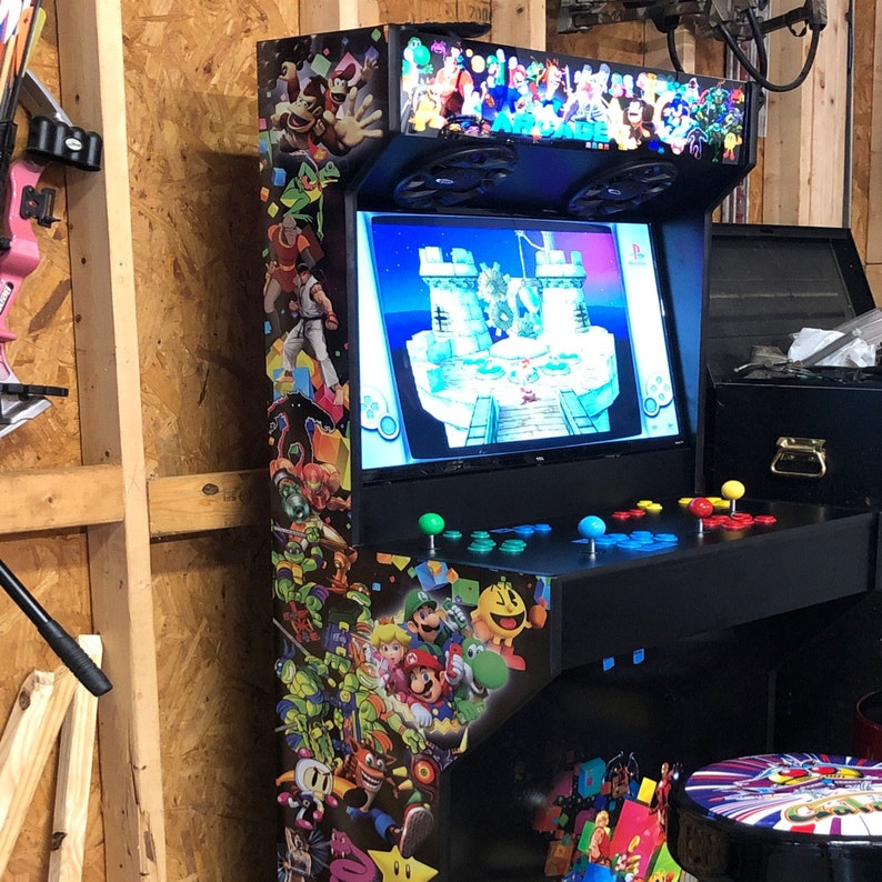 Arcade setup shared by Jennifer McClelland