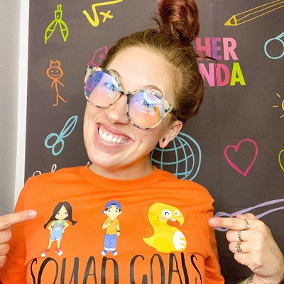 VIPKID T-shirt Squad Goals Meg Mike Dino Dinosaur Tee - Etsy
